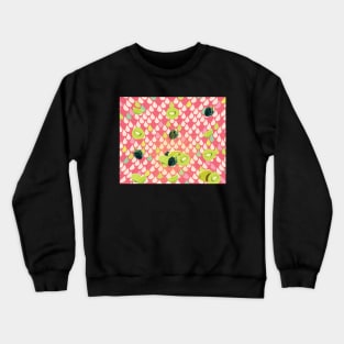 KIWI  FRUIT PATTERN Crewneck Sweatshirt